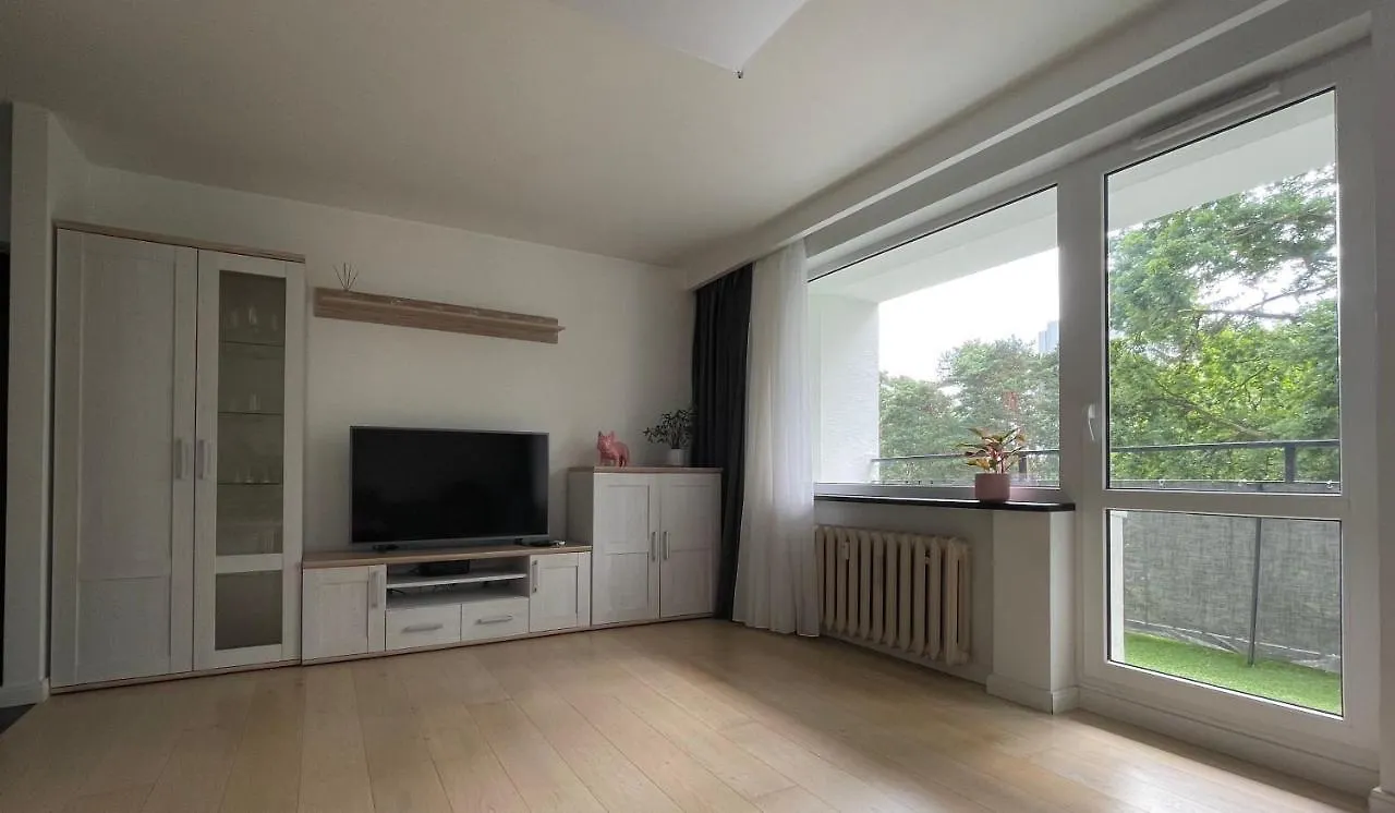 Apartament Zielono Za Oknem Z Duzym Balkonem Sopot