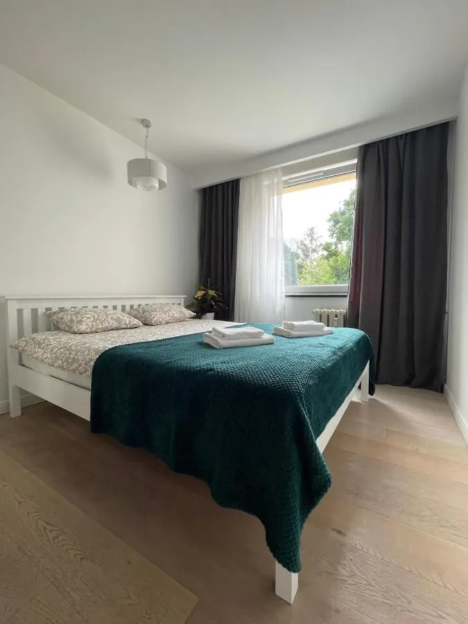 Apartament Zielono Za Oknem Z Duzym Balkonem Sopot